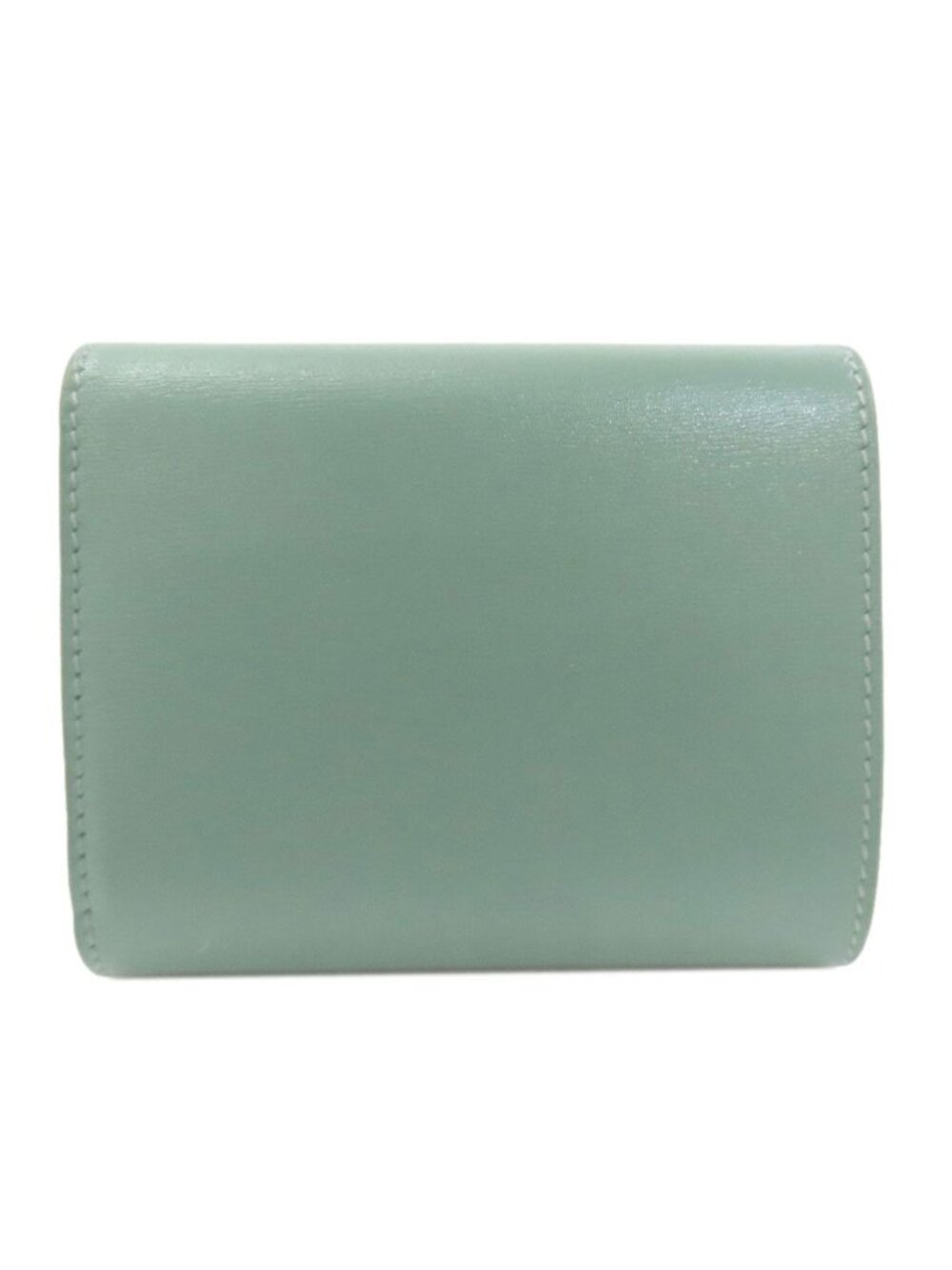 Celine Triomphe Flap Trifold Bifold Wallet Leather - Picture 2 of 15